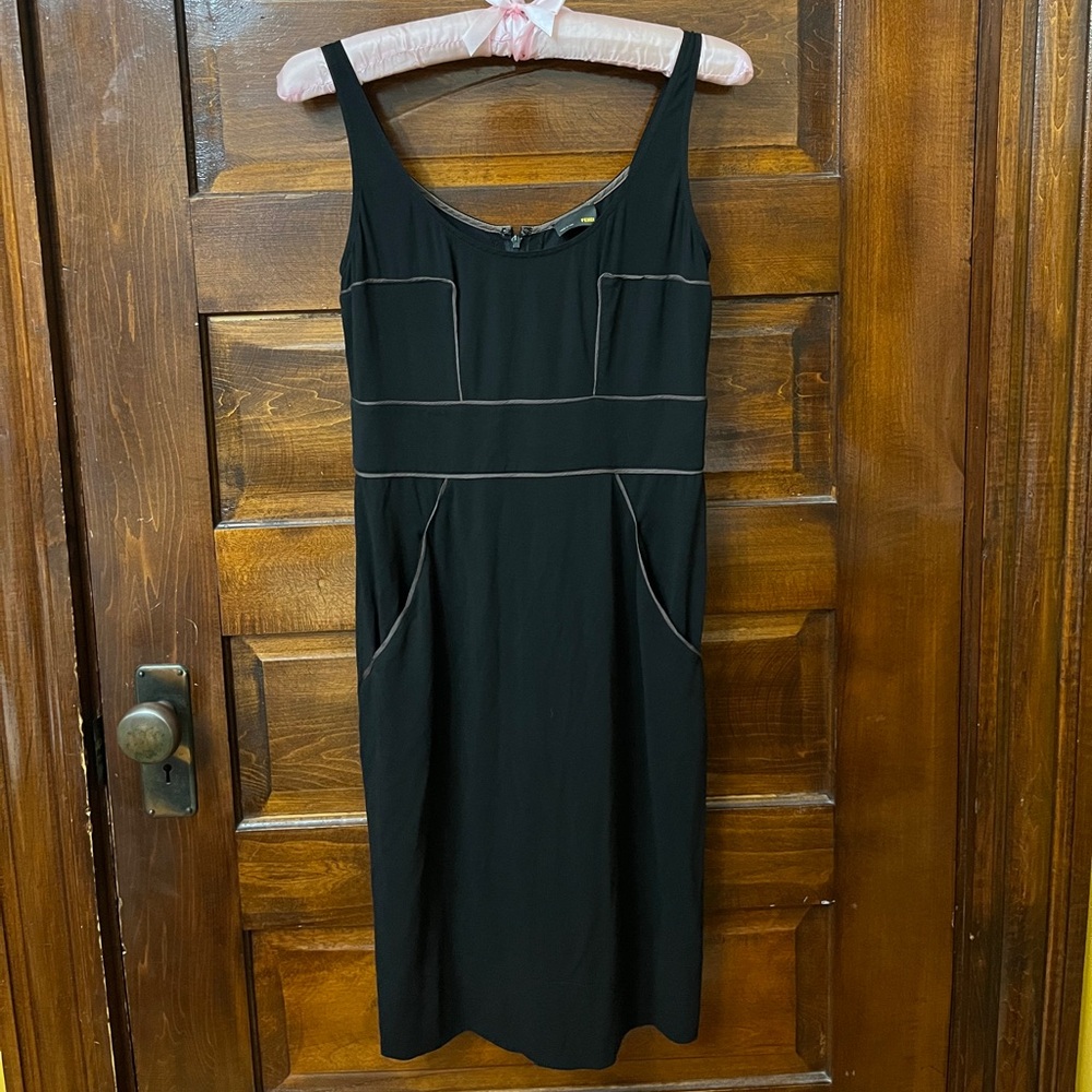 Fendi Black Midi Dress